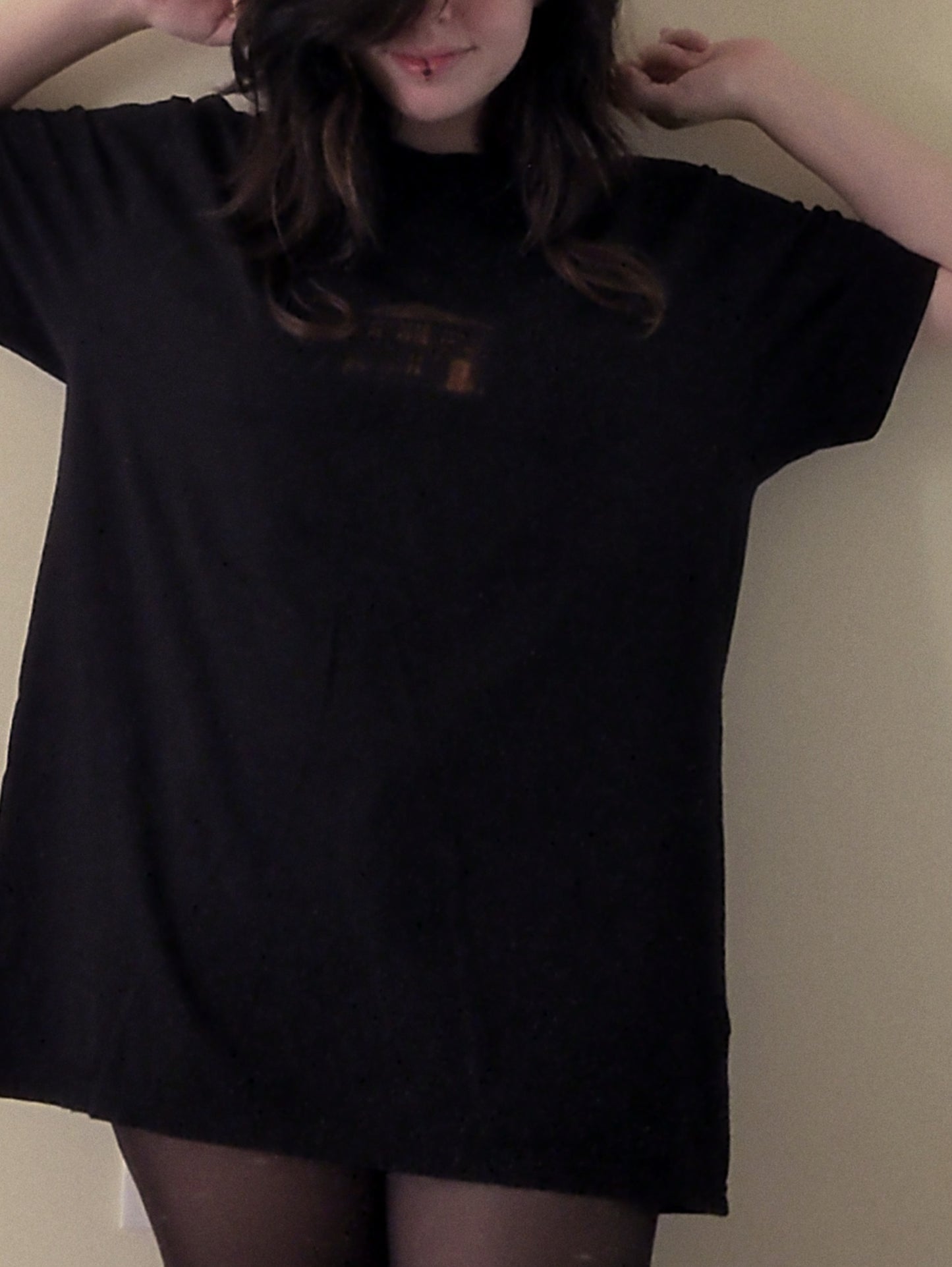 bleach-painted shirt (XL)