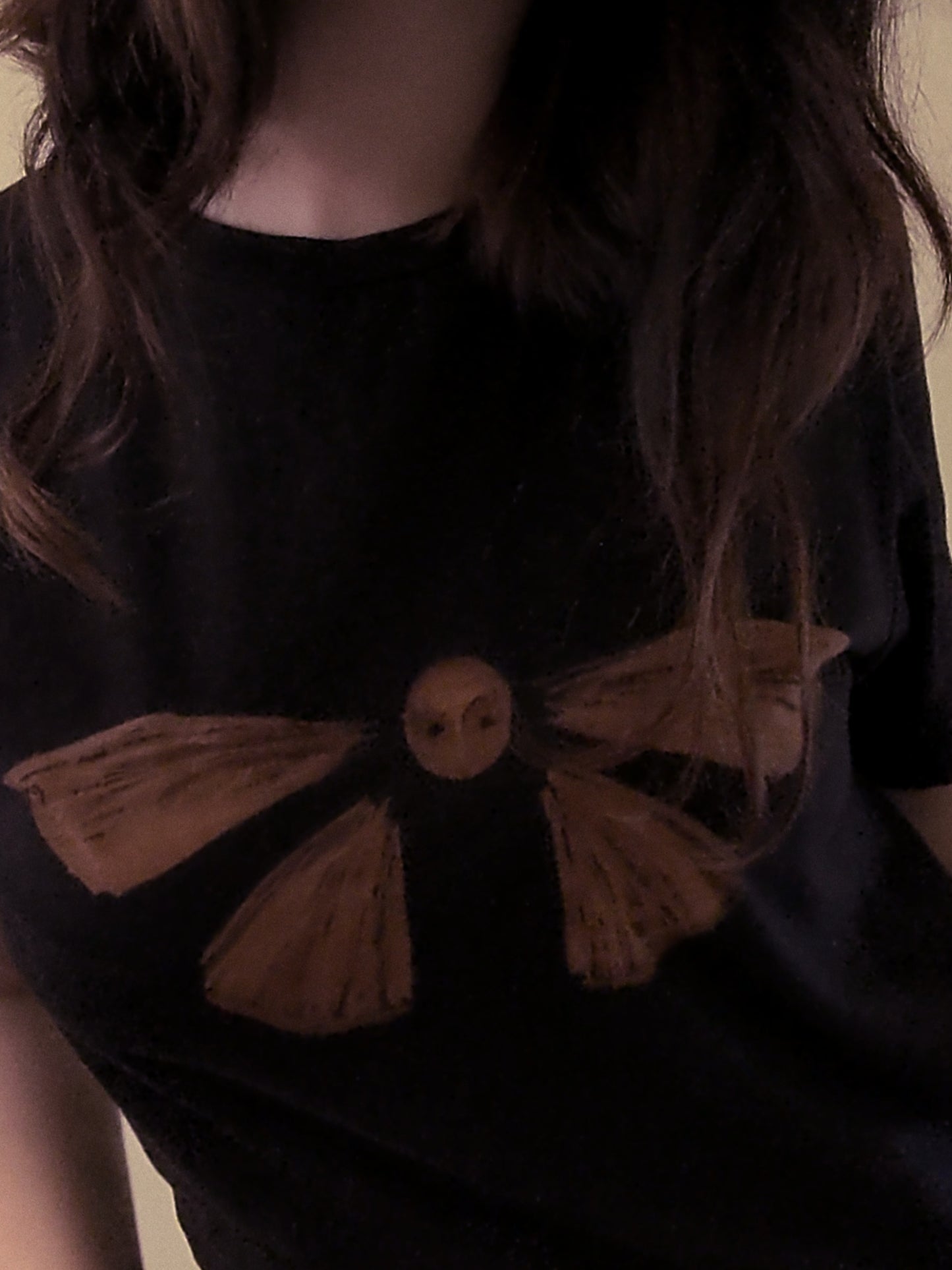 bleach-painted shirt (M)